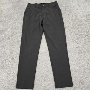 BYLT Kinetic Everyday Pant Mens 30 Charcoal Grey Stretch Performance Slim Chino